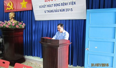 Sơ kết hoạt động 6 tháng đầu năm 2015