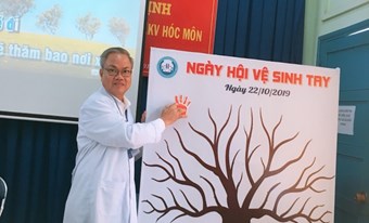 LỄ PHÁT ĐỘNG  Phong trào vệ sinh tay năm 2019