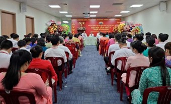 ĐẠI HỘI ĐẠI BIỂU ĐẢNG BỘ BỆNH VIỆN ĐA KHOA KHU VỰC  HÓC MÔN LẦN THỨ V, NHIỆM KỲ 2025 - 2030