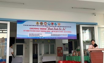 Hành Trình Tri Ân - Lan Tỏa Yêu Thương Nhân Kỷ Niệm 78 Năm  Ngày Thương Binh Liệt Sĩ (27/7/1947 - 27/7/2025)