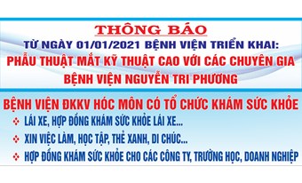 THÔNG BÁO