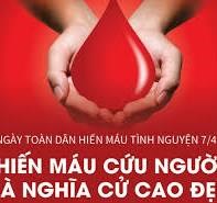 TỔ CHỨC HIẾN MÁU NHÂN ĐẠO TẠI BỆNH VIỆN VÌ SỨC KHỎE  NHÂN DÂN