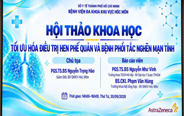 HỘI THẢO KHOA HỌC: TỐI ƯU HÓA ĐIỀU TRỊ HEN PHẾ QUẢN VÀ COPD