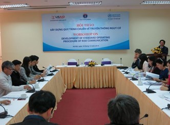 Cục Y tế dự phòng tổ chức Hội thảo SOP về truyền thông nguy cơ